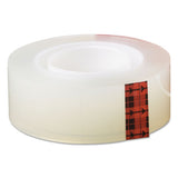 Transparent Tape, 1" Core, 0.75" X 83.33 Ft, Transparent, 6-pack