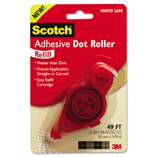 Adhesive Dot Roller Refill, 0.3