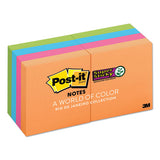 Pads In Rio De Janeiro Colors, 2 X 2, 90-sheet Pads, 8-pack
