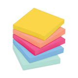 Note Pads In Summer Joy Collection Colors, 3" X 3", Summer Joy Collection Colors, 90 Sheets-pad, 5 Pads-pack