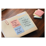 Recycled Note Pad Cabinet Pack, 3 X 3, Assorted Helsinki Colors, 75-sheet, 24-pk