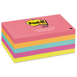 Original Pads In Cape Town Colors, 3 X 5, 100-sheet, 5-pack