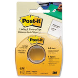 Labeling And Cover-up Tape, Non-refillable, 1" X 700" Roll