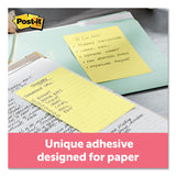 Original Pads In Canary Yellow, Lined, 4 X 6, 100-sheet, 5-pack
