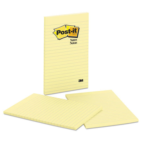 Original Pads In Canary Yellow, Lined, 5 X 8, 50-sheet, 2-pack