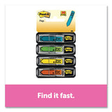 Arrow Message 1-2" Page Flags, Sign And Date, 4 Primary Colors, 20-dispenser, 4 Dispensers-pack
