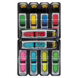 Arrow 1-2" Page Flags, Assorted Primary-brights, 252-pack