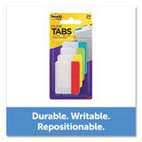 2" Angled Tabs, 1-5-cut Tabs, Assorted Colors, 2" Wide, 24-pack