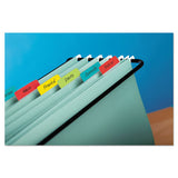 2" Angled Tabs, 1-5-cut Tabs, Assorted Colors, 2" Wide, 24-pack