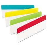 Tabs, 1-3-cut Tabs, Assorted Colors, 3" Wide, 24-pack