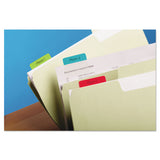 Tabs, 1-5-cut Tabs, Assorted Colors, 2" Wide, 24-pack