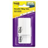 Tabs, Lined, 1-5-cut Tabs, White, 2" Wide, 50-pack