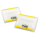 Tabs, Lined, 1-5-cut Tabs, Yellow, 2" Wide, 50-pack