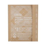 Curbside Recyclable Padded Mailer, #2, Self-adhesive Closure, 11.25 X 12, Natural Kraft, 25-carton