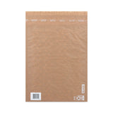Curbside Recyclable Padded Mailer, #5, Self-adhesive Closure, 12 X 17.25, Natural Kraft, 100-carton