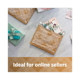 Curbside Recyclable Padded Mailer, #5, Self-adhesive Closure, 12 X 17.25, Natural Kraft, 100-carton