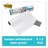 Dry Erase Surface With Adhesive Backing, 36" X 24", White
