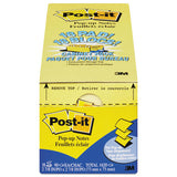 Original Canary Yellow Pop-up Refill Cabinet Pack, 3 X 3, 90-sheet, 18-pack