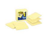 Original Canary Yellow Pop-up Refill, Lined, 3 X 3, 100-sheet, 6-pack