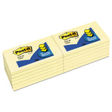 Original Canary Yellow Pop-up Refill, 3 X 5, 12-pack