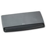 Antimicrobial Gel Mouse Pad-keyboard Wrist Rest Platform, Black-silver