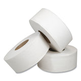 Jumbo Bath Tissue, Septic Safe, 2-ply, White, 500 Ft, 12-carton