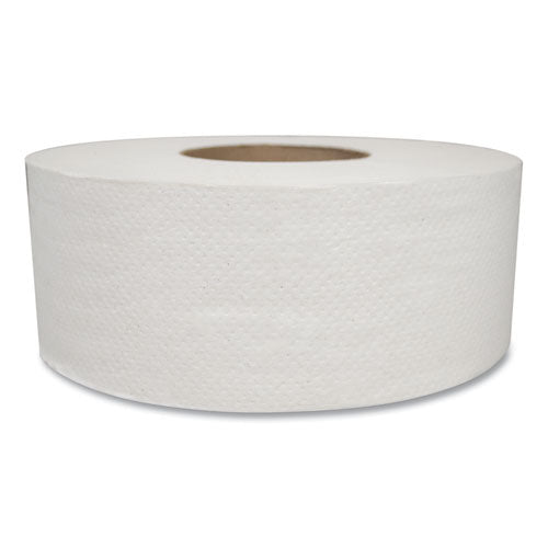 Jumbo Bath Tissue, Septic Safe, 2-ply, White, 500 Ft, 12-carton