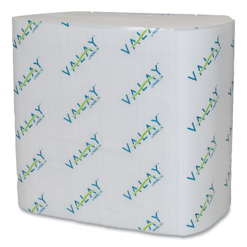 Valay Interfolded Napkins, 2-ply, 6.5 X 8.25, White, 500-pack, 12 Packs-carton