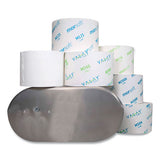 Small Core Bath Tissue, Septic Safe, 2-ply, White, 1250-roll, 24 Rolls-carton