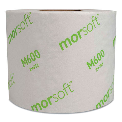 Morsoft Controlled Bath Tissue, Septic Safe, 2-ply, White, 3.9