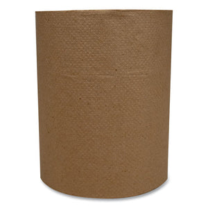 Morsoft Universal Roll Towels, Kraft, 1-ply, 600 Ft, 7.8" Dia, 12 Rolls-carton