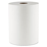 10 Inch Tad Roll Towels, 1-ply, 10" X 550 Ft, White, 6 Rolls-carton