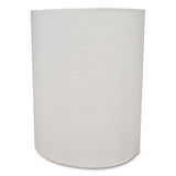 Morsoft Universal Roll Towels, Paper, White, 7.8" X 600 Ft, 12 Rolls-carton