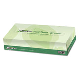 100% Recycled Convenience Pack Facial Tissue, Septic Safe, 2-ply, White, 100 Sheets-box, 30 Boxes-carton
