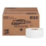 100% Recycled Bathroom Tissue, Septic Safe, 2-ply, White, 242 Sheets-roll, 48 Rolls-carton