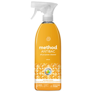 Antibacterial Spray, Citron Scent, 28 Oz Plastic Bottle, 8-carton