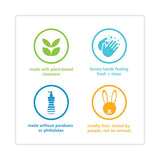 Gel Hand Wash Refill Tub, Fragrance-free, 34 Oz Tub, 4-carton