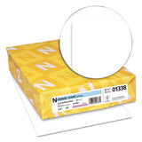 Classic Crest Stationery, 93 Bright, 24 Lb, 8.5 X 11, Avon White, 500-ream