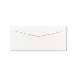Classic Crest #10 Envelope, Commercial Flap, Gummed Closure, 4.13 X 9.5, Avon Brilliant White, 500-box