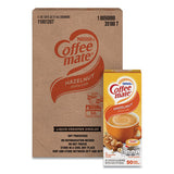 Liquid Coffee Creamer, Hazelnut, 0.38 Oz Mini Cups, 50-box, 4 Boxes-carton, 200 Total-carton