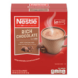 Hot Cocoa Mix, Dark Chocolate, 0.71 Packets, 50 Packets-box, 6 Boxes-carton