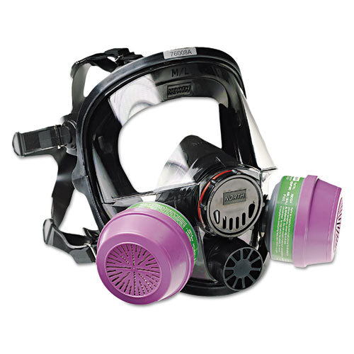 7600 Series Full-facepiece Respirator Mask, Medium-large