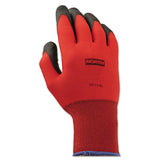 Northflex Red Foamed Pvc Gloves, Red-black, Size 10-xl, 12 Pairs