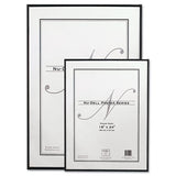 Metal Poster Frame, Plastic Face, 18 X 24, Black