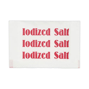 Iodized Salt Packets, 0.75 G Packet, 3,000-box