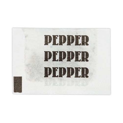 Pepper Packets, 0.1 G Packet, 3,000-carton