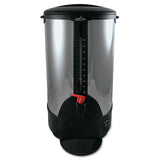 100-cup Percolating Urn, Stainless Steel