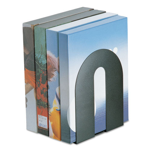 Heavy Duty Bookends, Nonskid, 8