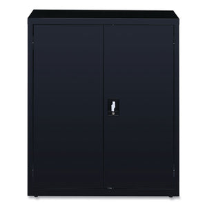Fully Assembled Storage Cabinets, 3 Shelves, 36" X 18" X 42", Black