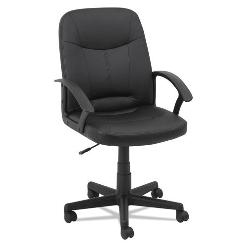 Executive Office Chair, Supports Up To 250 Lbs., Black Seat-black Back, Black Base